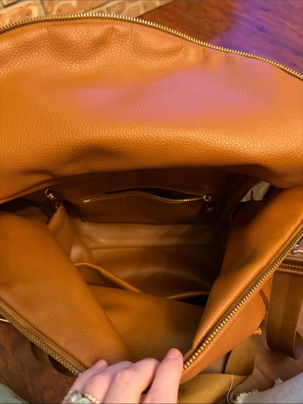 Fawn-The Original Diaper Bag - Brown